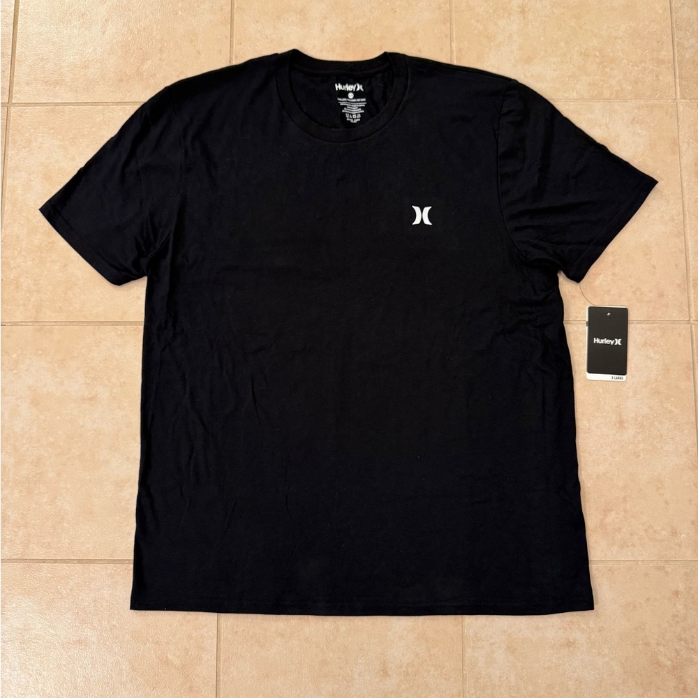 Hurley Men's Black T-Shirt XL (Brand New with Tags)